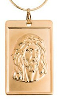 Beautiful pendant - medallion with the image of Jesus