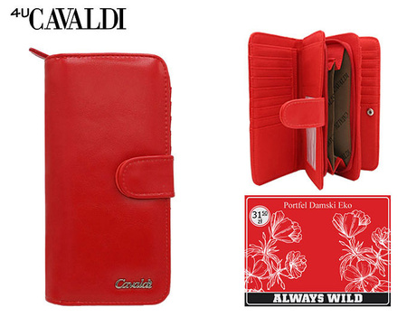 Portfel damski PU N113-APU-BL M.Red