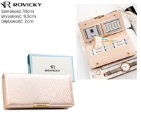 Portfel damski skórzany PTN 76112-BFBC Red