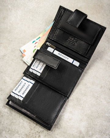 Portfel męski skórzany 0104L-RVD Black