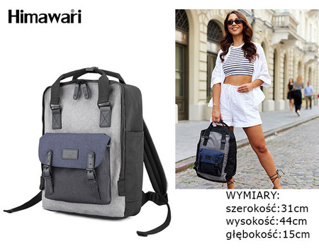 Large Himawari Urban Backpack with Laptop and Tablet Compartments 1010-05(1)