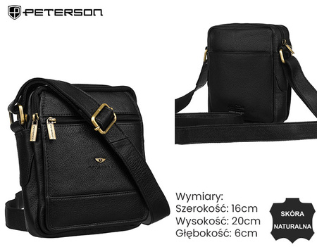 Torba skórzana PTN 251-NDM Black