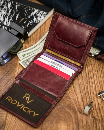 Leather wallet Always Wild N20197-VTK-D