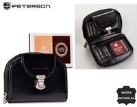 PETERSON PTN RD-28-GCL RFID leather wallet