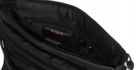 Torba na laptopa skórzana PETERSON PTN 1725-NDM