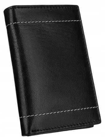 A three-piece gift set of leather: wallet, a card holder and a keychain 4U CAVALDI ZECAV-03