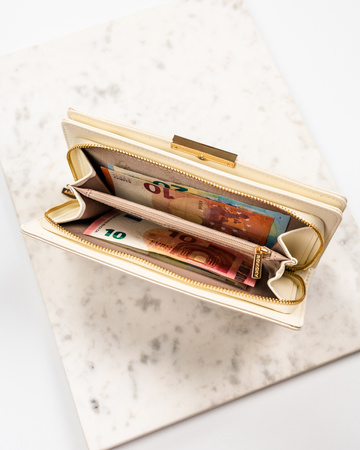 Portfel damski eko R-005-BF8 Ecru