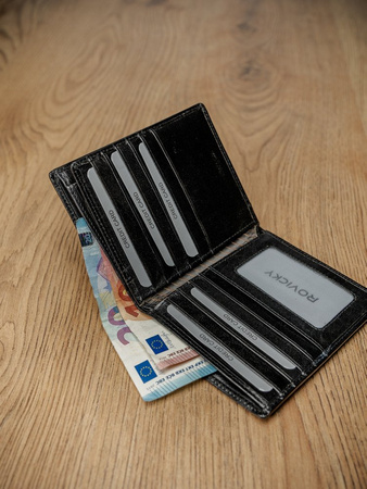 ROVICKY PC-106-BAR RFID leather wallet