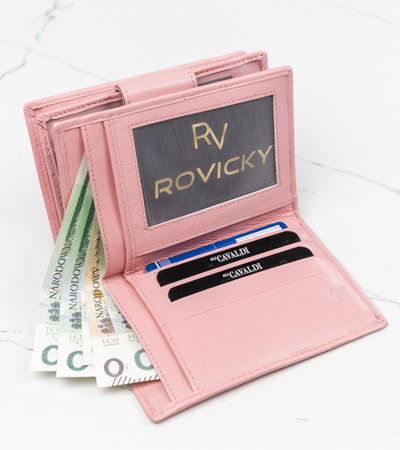 Portfel damski skórzany RD-04-GCL Woodrose