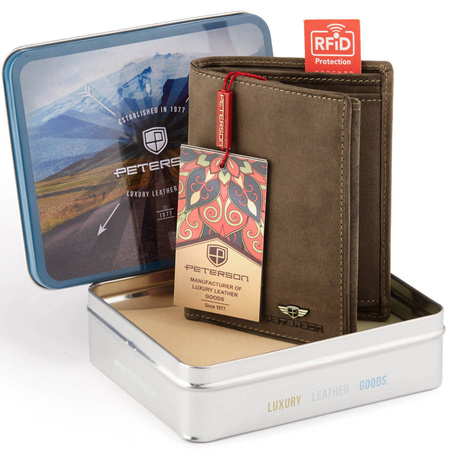 Hunter leather wallet PTN 317 2-1-4