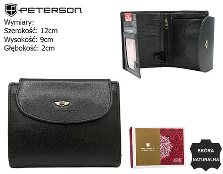 PETERSON PTN 405-BO RFID leather wallet