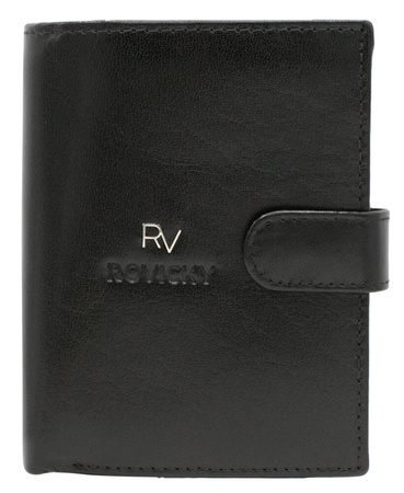 Portfel skórzany RV-75699-9-L-BCA Black