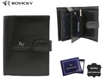 Leather Wallet RV-75699-9-L-BCA Black