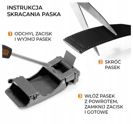 Pasek skórzany PETERSON PTN AU-01