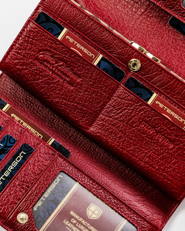 PETERSON PTN PL-490 RFID leather wallet