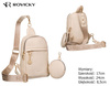 Saszetka nerka damska R-NER-ALE-8 Beige