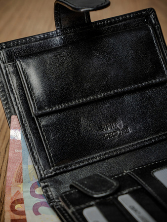ROVICKY PC-102L-BAR RFID leather wallet