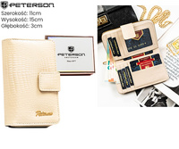 Portfel damski skórzany PTN 76112-BFBC Red