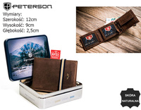 PETERSON PTN 304E RFID leather wallet