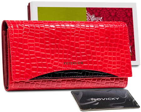 PETERSON PTN MC-467 RFID leather wallet