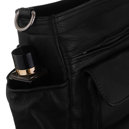 NO LOGO leather laptop bag LAP-15604-NDM-NL