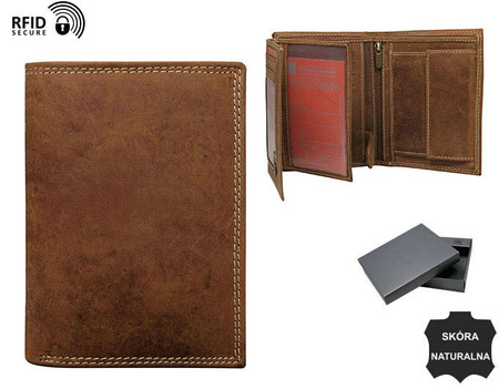 Leather men wallet N4-CHM-NL