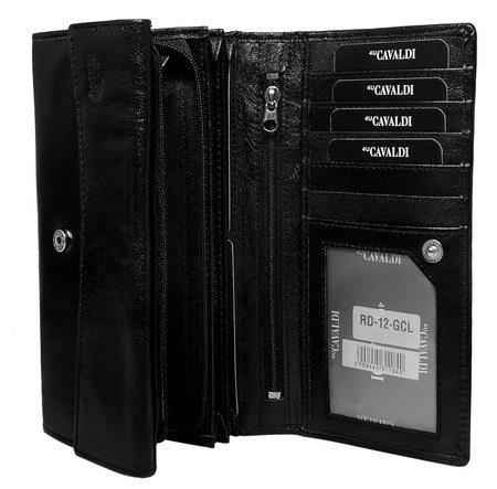 Leather wallet RFID NO LOGO RD-12-GCL-NL