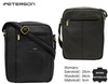 Leather bag PTN 8022-NDM BLACK