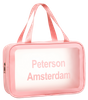 Leatherette make up bags set PETERSON PTN KOS-3W1