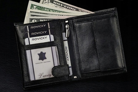 RONALDO N4-NAD-RON RFID leather wallet