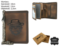Portfel skórzany RFID N4C-VIN-14