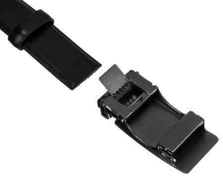 Pasek automat skórzany PTN A003 Black