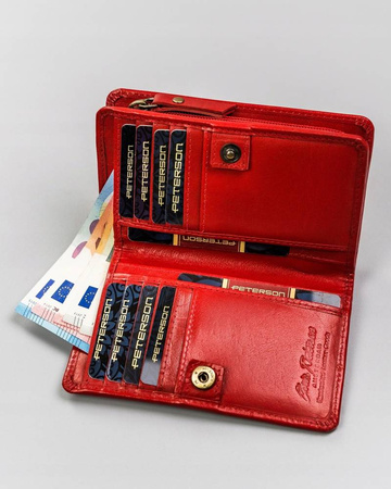 PETERSON PTN 2550-BO RFID leather wallet