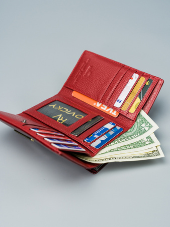 Portfel skórzany RFID LORENTI 55020-RS