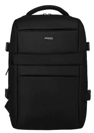 Laptop Backpack with Suitcase Strap Peterson PTN PTY-04 Black