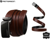 Pasek automat skórzany PTN A007