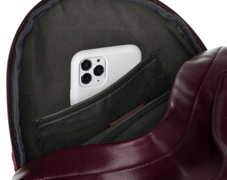 DAVID JONES 6664-3 eco leather backpack