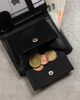Men's leather wallet N0036-P-SCR Black