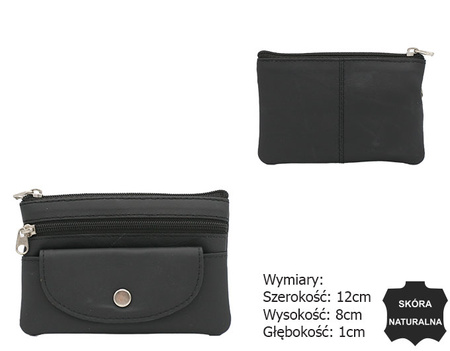 Skórzane etui na klucze 34801-ACL-1039 BLACK