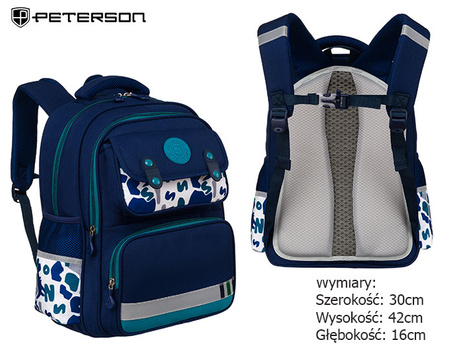 Plecak szkolny PTN PS2 Blue-Green