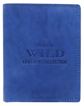 Portfel męski skórzany AW-N4-MAL R.Blue