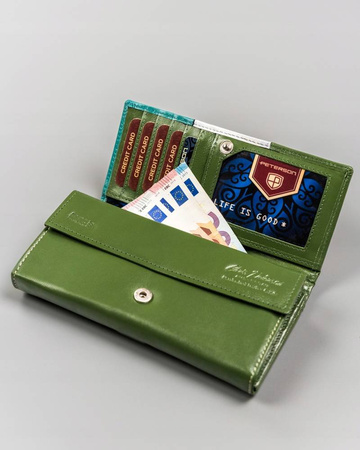 PETERSON PTN RD-12-GCL-S RFID leather wallet