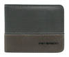 Portfel męski ze skóry PU PTN EH-02Z D.Gray