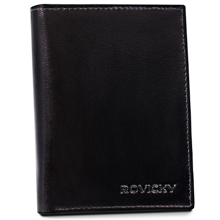 ROVICKY R-RM-10-GCL men's RFID leather wallet