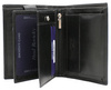 Leather Wallet RV-75699-9B-BCA Black