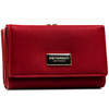 Portfel damski skóra naturalna+PU PTN PS108-HNL Red