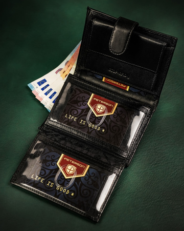 PETERSON PTN 348Z-P RFID leather wallet