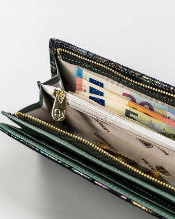 PETERSON PTN 421431-MD RFID leather wallet