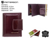 Women's leather wallet PTN 42329-SH Purple
