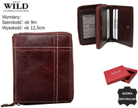 Leather wallet Always Wild N014-VTK-D